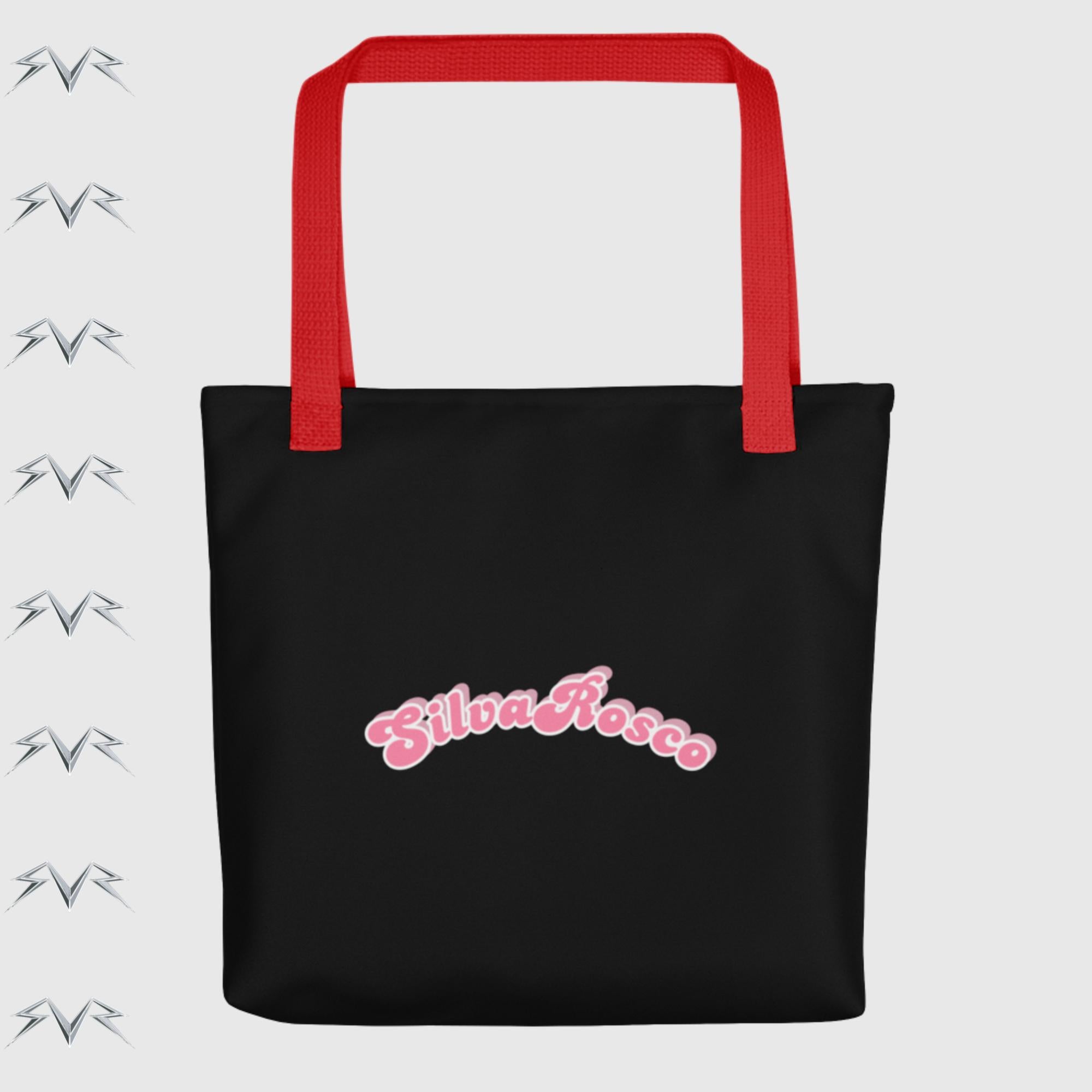 Pink discount written bag